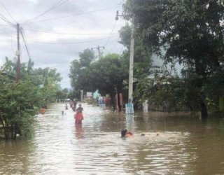 Banjir Makassar Rendam Kecamatan Biringkanaya dan Manggala, 179 Jiwa Diungsikan