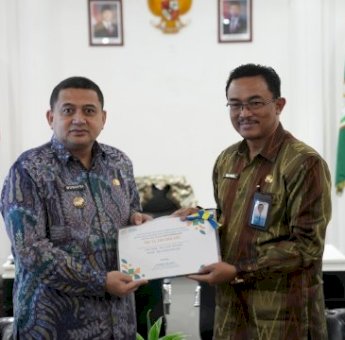 BKBBN Sulsel Serahkan DIPA 2026 dan Bahas Harganas 2025 dengan Wali Kota Makassar