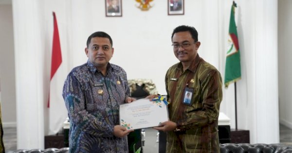 BKBBN Sulsel Serahkan DIPA 2026 dan Bahas Harganas 2025 dengan Wali Kota Makassar