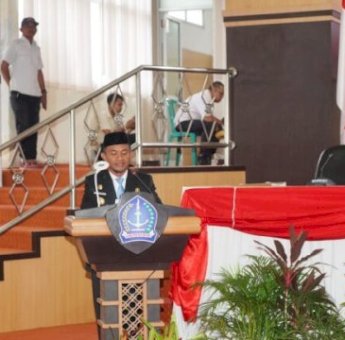 Bupati Andi Asman Paparkan Visi Misi Bupati dan Wakil Bupati Bone Maberre