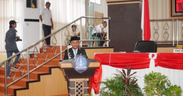 Bupati Andi Asman Paparkan Visi Misi Bupati dan Wakil Bupati Bone Maberre