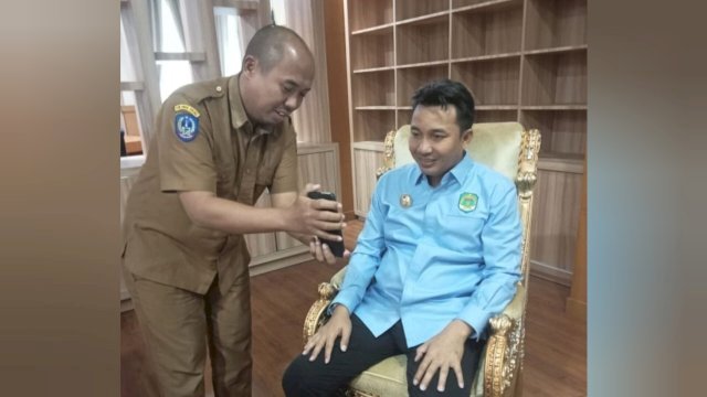 Bupati Luwu Utara, Andi Abdullah Rahim.