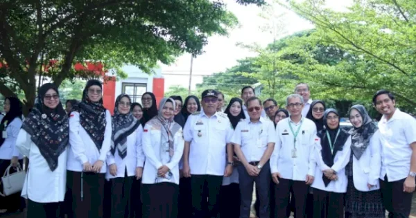 Apel Bersama Nakes di RSUD Padjonga Dg Ngalle, Bupati Takalar Daeng Manye Instruksikan Pelayanan Prima