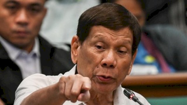 Eks Presiden Filipinan Duterte.