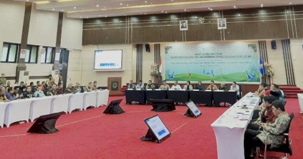 Wakil Bupati Soppeng Hadiri Rapat Tingkat Tinggi Pengendalian Inflasi TPID di Sulsel