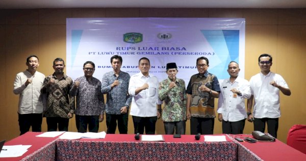 Bupati Ibas Pimpin RUPS LB PT. Luwu Timur Gemilang, Tetapkan Komisaris dan Direksi Baru