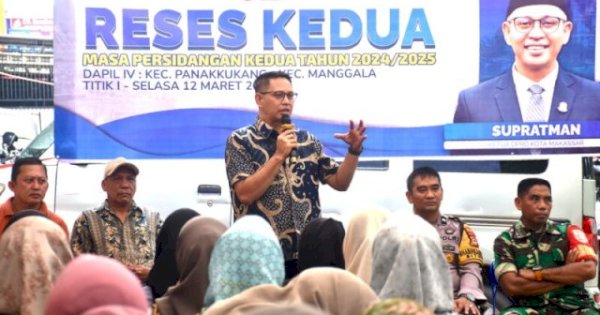 Serap Aspirasi Warga, Ketua DPRD Makassar Supratman Komitmen Wujudkan Kebijakan Pro Rakyat