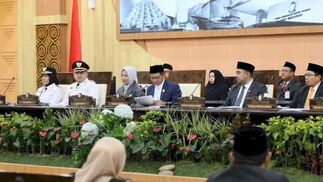 Ketua DPRD Makassar Supratman.