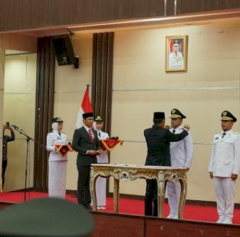 Selle KS Dalle Hadiri Pelantikan Bupati Dan Wakil Bupati Serta Ketua TP-PKK Jeneponto 2025-2030