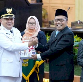 Hadiri Sertijab Wali Kota Makassar, Wagub Fatmawati Rusdi Sampaikan Pesan Khusus