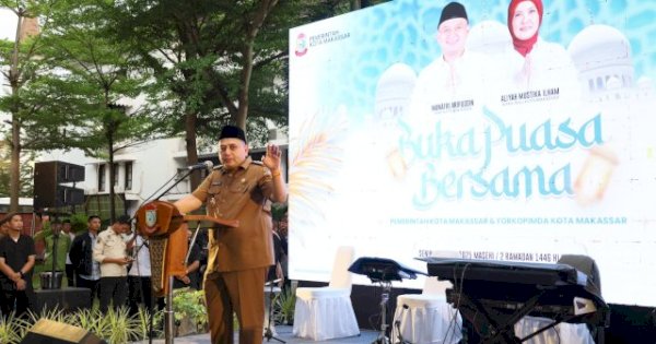 Pemkot Makassar Gelar Buka Puasa Bersama Forkopimda, Munafri Arifuddin Tekankan Sinergi Pemerintahan