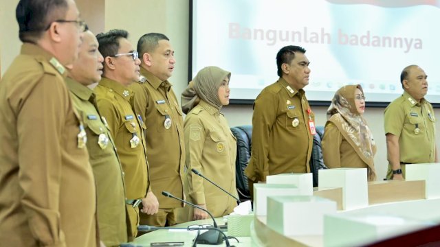 Wali Kota Makassar Munafri Arifuddin, menunjuk sembilan Plt Kepala OPD