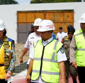 Wali Kota Parepare Tasming Hamid Dampingi Dirjen Cipta Karya Tinjau Stadion BJ Habibie