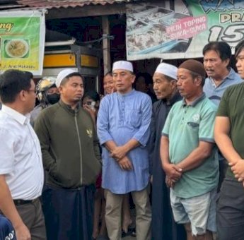 Respon Cepat, Wali Kota Parepare Tasming Hamid Kunjungi Lokasi Kebakaran, Berikan Support dan Bantuan Logistik untuk Para Korban