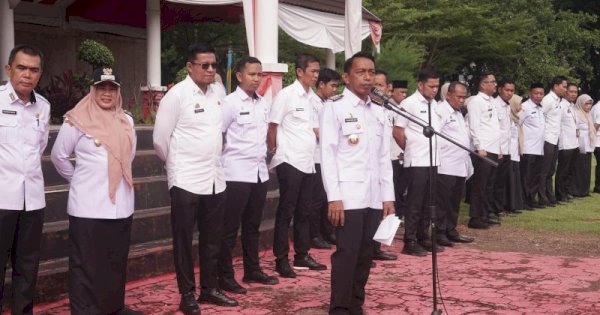 Bupati Syaharuddin Motivasi PPPK Pemkab Sidrap, Bekerja Maksimal Layani Masyarakat