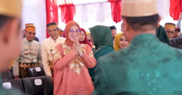 Bupati Gowa Husniah Talenrang Hadiri Hari Jadi Bone ke-695, Harap Sinergi Antar Daerah di Sulsel Makin Kuat