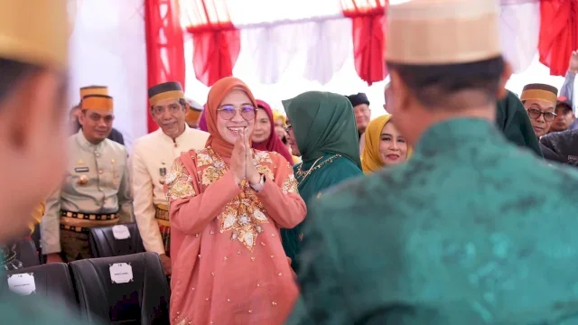Bupati Gowa Husniah Talenrang Hadiri Hari Jadi Bone ke-695.