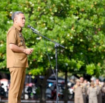 Paris Yasir Pimpin Apel dan Launching Logo Hari Jadi Jeneponto ke-162