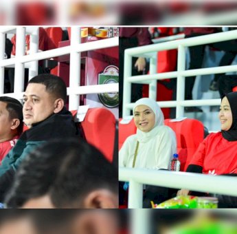 PSM Makassar Menang 1-0, Deretan Politisi yang Datang Nonton, Rusdi Masse, Fatmawati Rusdi, hingga Cicu