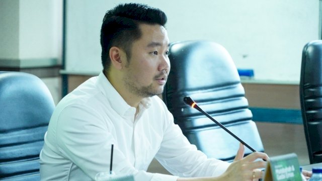 Ketua Komisi C DPRD Sulsel, Andre Prasetyo Tanta.