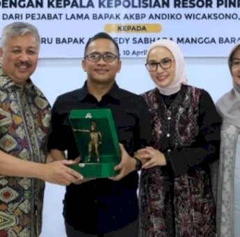 Pemkab Pinrang Gelar Acara Pisah Sambut Kapolres di Pendopo Rujab Bupati