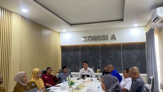 Rapat Dengar Pendapat DPRD Palopo.