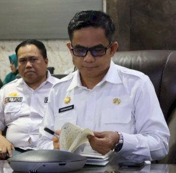 Wabup Pinrang Ikut Rakor Percepatan Penurunan Stunting Tingkat Sulsel Secara Virtual