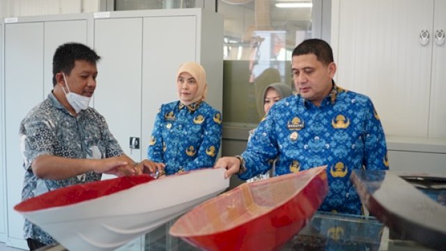 Wali Kota Munafri Arifuddin dan Wakil Wali Kota Makassar Aliyah Mustika Ilham (Appi-Aliyah).