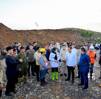 Wagub Sulsel dan Menteri LHK Tinjau TPA Tamangapa, Bahas Waste to Energy