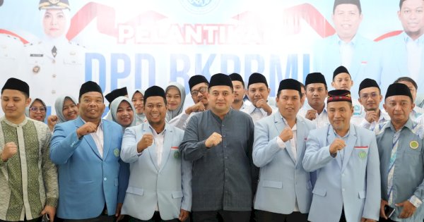 Lantik DPD BKPRMI, Munafri Minta Perkuat Peran Masjid Bina Generasi Muda