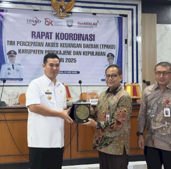 Bupati Pangkep Yusran Lalogau Dorong Akses Keuangan Digital