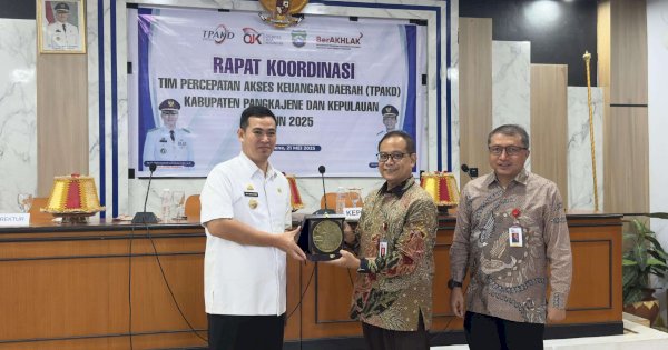 Bupati Pangkep Yusran Lalogau Dorong Akses Keuangan Digital