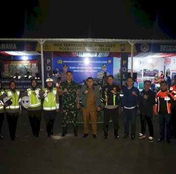 Wali Kota Munafri Bersama Ketua DPRD Supratman dan Forkopimda Kota Makassar Pantau 4 Posko Terpadu Mudik Lebaran 2025