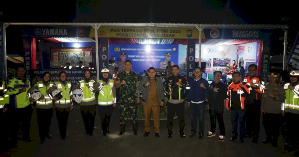 Wali Kota Munafri Bersama Ketua DPRD Supratman dan Forkopimda Kota Makassar Pantau 4 Posko Terpadu Mudik Lebaran 2025