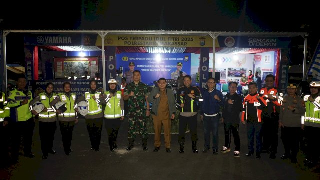 Wali Kota Munafri Bersama Ketua DPRD Supratman dan Forkopimda Kota Makassar Pantau 4 Posko Terpadu Mudik Lebaran 2025