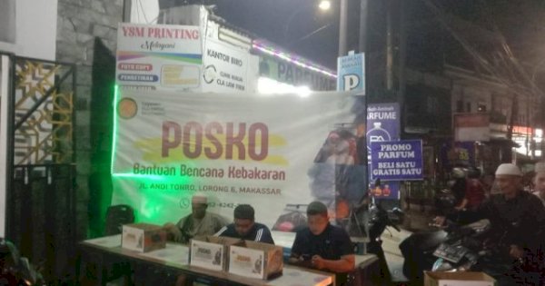 Tanggapi Bencana, Plt Dirut PDAM Makassar Hamzah Ahmad Pastikan Penyaluran Air Bersih ke Warga Terdampak Kebakaran di Tamalate