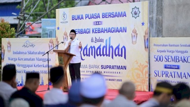 Ketua DPRD Kota Makassar, Supratman.