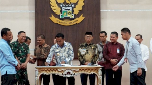 Bupati Sidenreng Rappang, Syaharuddin Alrif, saat menghadiri Musrenbang RPJMD Sulsel 2025-2029.