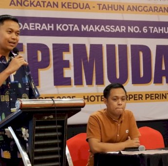 Odhika Cakra Satriawan Gelar Sosialisasi Perda Kepemudaan, Dorong Kesejahteraan Pemuda Makassar