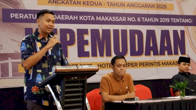 Anggota DPRD Kota Makassar, Odhika Cakra Satriawan.