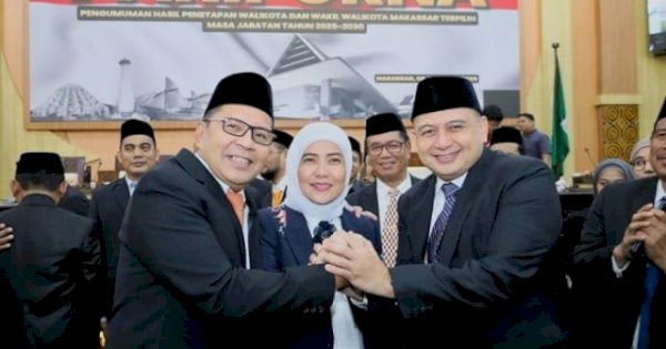 DPRD Makassar Tetapkan Appi-Aliyah sebagai Wali Kota dan Wakil Wali Kota Terpilih