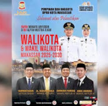 Pimpinan DPRD Makassar Beri Ucapan Selamat kepada Wali Kota dan Wakil Wali Kota Terpilih