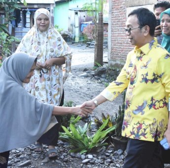 Bupati Soppeng Suwardi Haseng Kunjungi Lokasi Persiapan Program Bedah Rumah Layak Huni