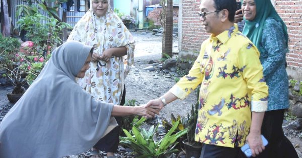 Bupati Soppeng Suwardi Haseng Kunjungi Lokasi Persiapan Program Bedah Rumah Layak Huni