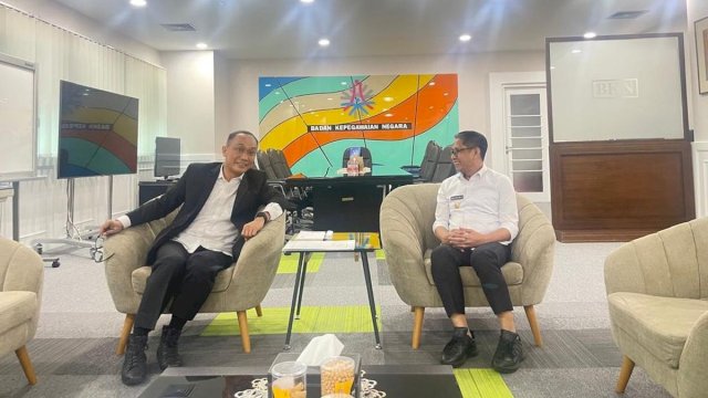 Wabup Soppeng Selle Temui Kepala BKN.