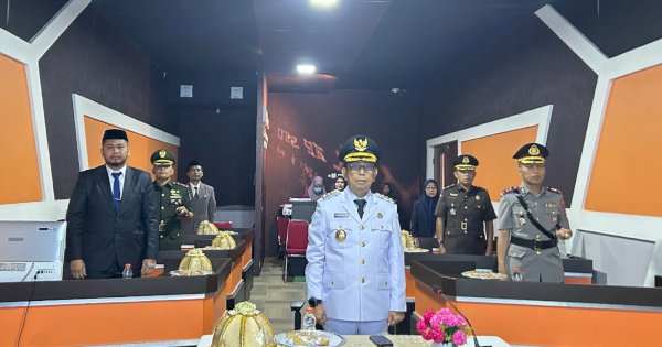 Bupati Soppeng Ikuti Upacara Hari Otonomi Daerah Bersama Wamendagri dan Gubernur Se-Indonesia