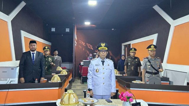Bupati Soppeng Ikuti Upacara Hari Otonomi Daerah Bersama Wamendagri dan Gubernur Se-Indonesia