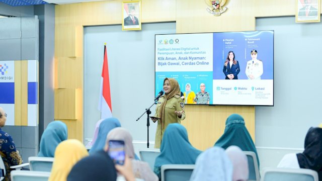 Wagub Sulsel Fatmawati Rusdi Dorong Literasi Digital sebagai Benteng Perlindungan Anak