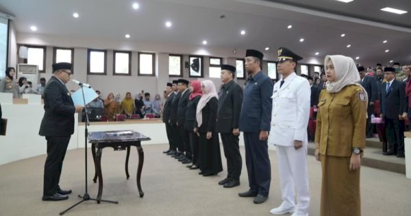 Ini Daftar Lengkap 46 Pejabat Baru Pemkot Makassar yang Dilantik Appi-Aliyah