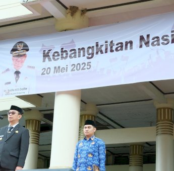 Bupati Soppeng Bertindak Selaku Inspektur Upacara Harkitnas ke-117 Tahun 2025